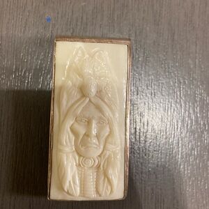 Ivory Native Americanican Money Clip